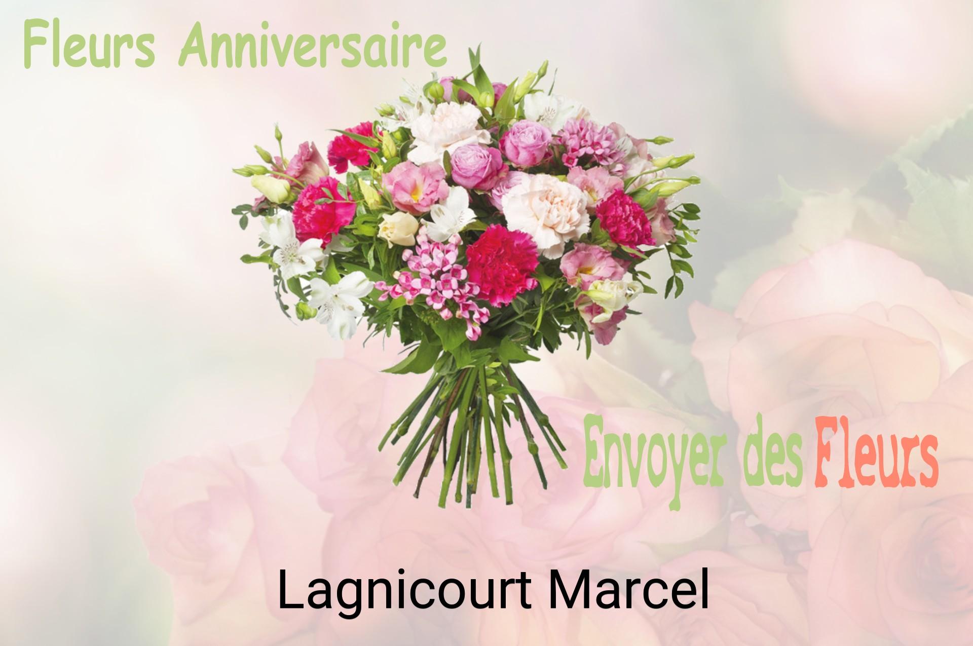 Bouquet de fleurs d’anniversaire livré à Lagnicourt-Marcel